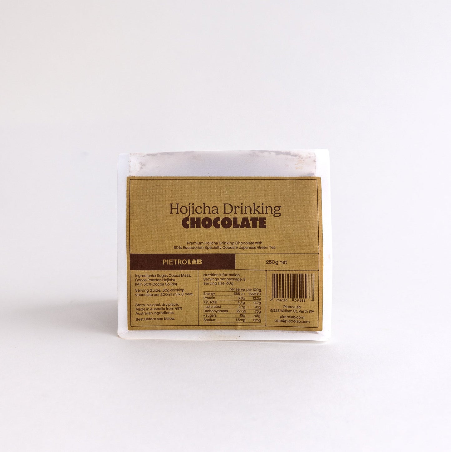 Hojicha Drinking Chocolate 50%