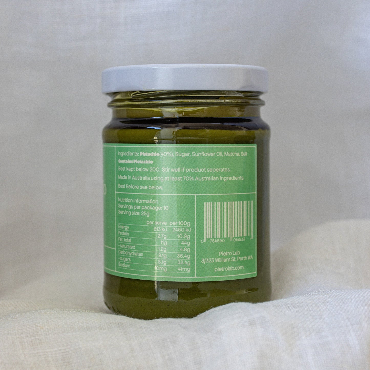 Matcha Pistachio Spread